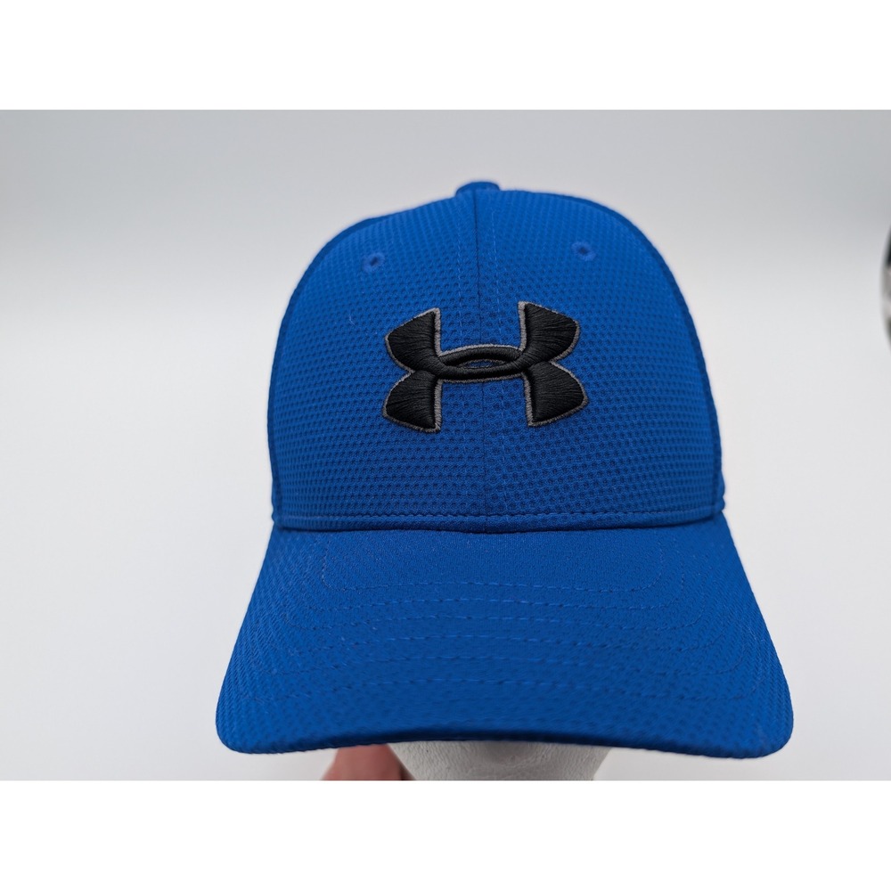 Under Armour Youth Boys Blue Classic Fit Baseball Hat Cap S/M 1254401